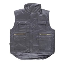 chaleco workteam s3209 en gris