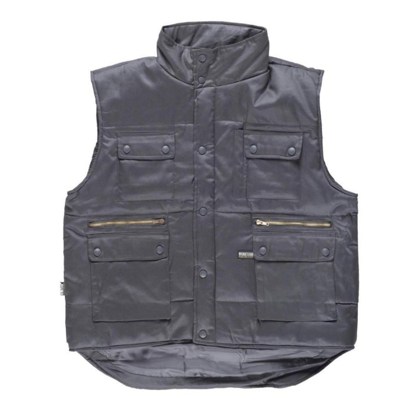 Chaleco workteam s3209 100% algodón
