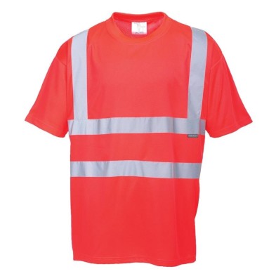 CAMISETA TECNICA ALTA VISIBILIDAD PORTWEST S478