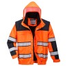 Cazadora classic alta visibilidad portwest c466