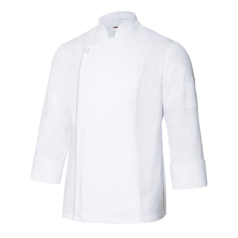 Chaqueta de cocina con cremallera velilla 405202tc