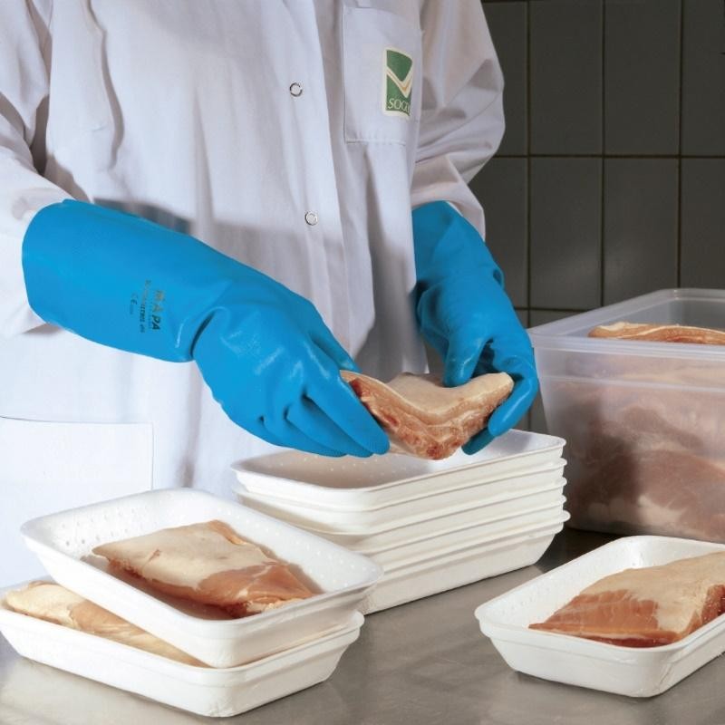 Guante mapa ultanitril 495