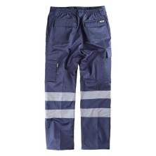 pantalón polar workteam b1417 en marino