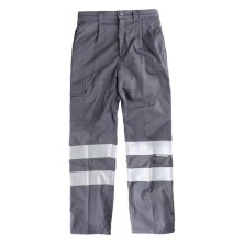 pantalón polar workteam b1417 en gris