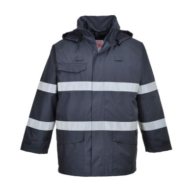 PARKA PORTWEST BIZFLAME S770 MARINO