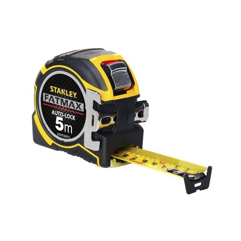 Flexómetro stanley autolock blade armor