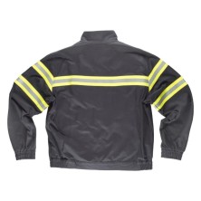 cazadora workteam b1198 en gris oscuro