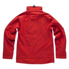 chaqueta softshell workteam s9010 en rojo