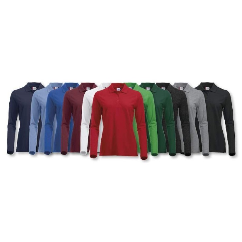 Polo m/l mujer clique classic marion