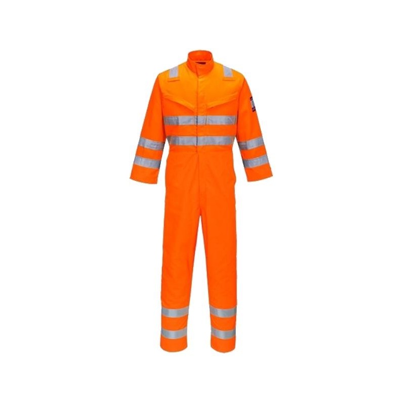 Buzo alta visibilidad ignífugo portwest mv91