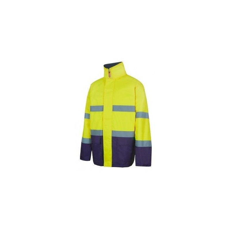 Parka impermeable alta visibilidad velilla 306002