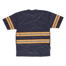 camiseta workteam c3936 en marino/naranja