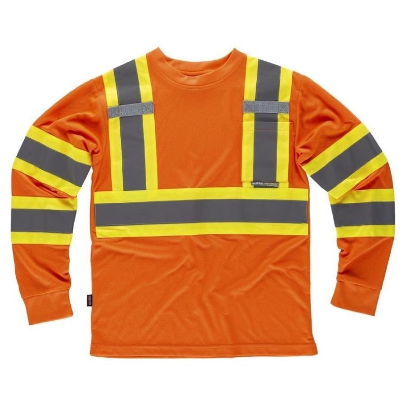 Camiseta alta visibilidad workteam c3633