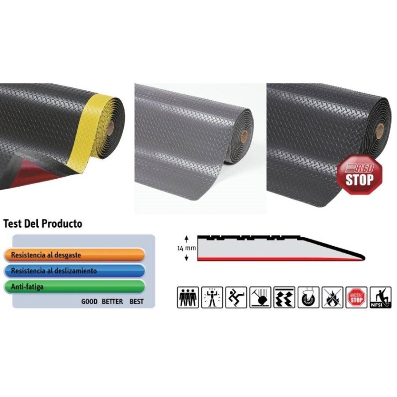 Alfombra notrax cushion trax 479