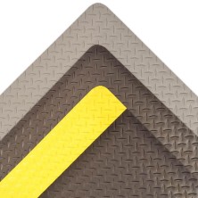 alfombra notrax cushion trax 479 en negro/amarillo