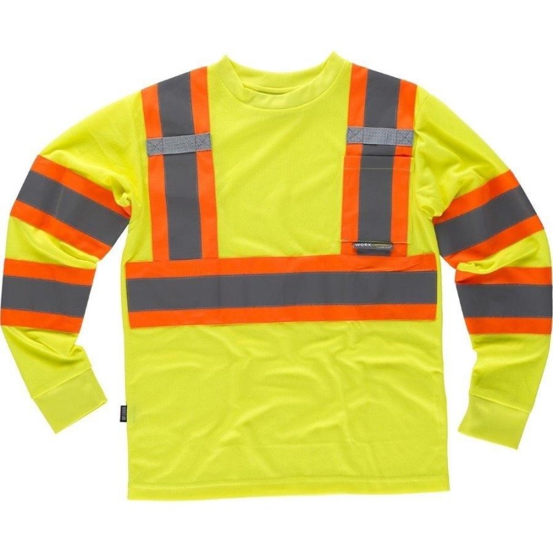 Camiseta alta visibilidad workteam c3633