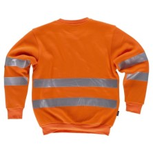 sudadera a.v. workteam c9030 en naranja a.v.