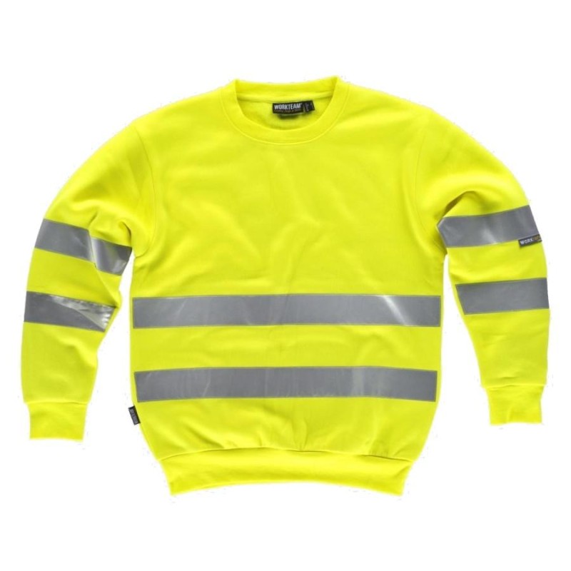 Sudadera alta visibilidad workteam c9030