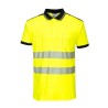 Polo alta visibilidad portwest t180
