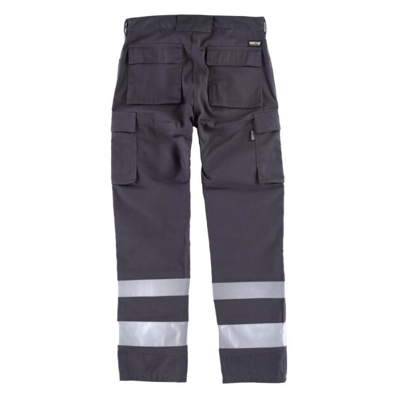 Pantalon a.v. multibolsillos workteam c2911