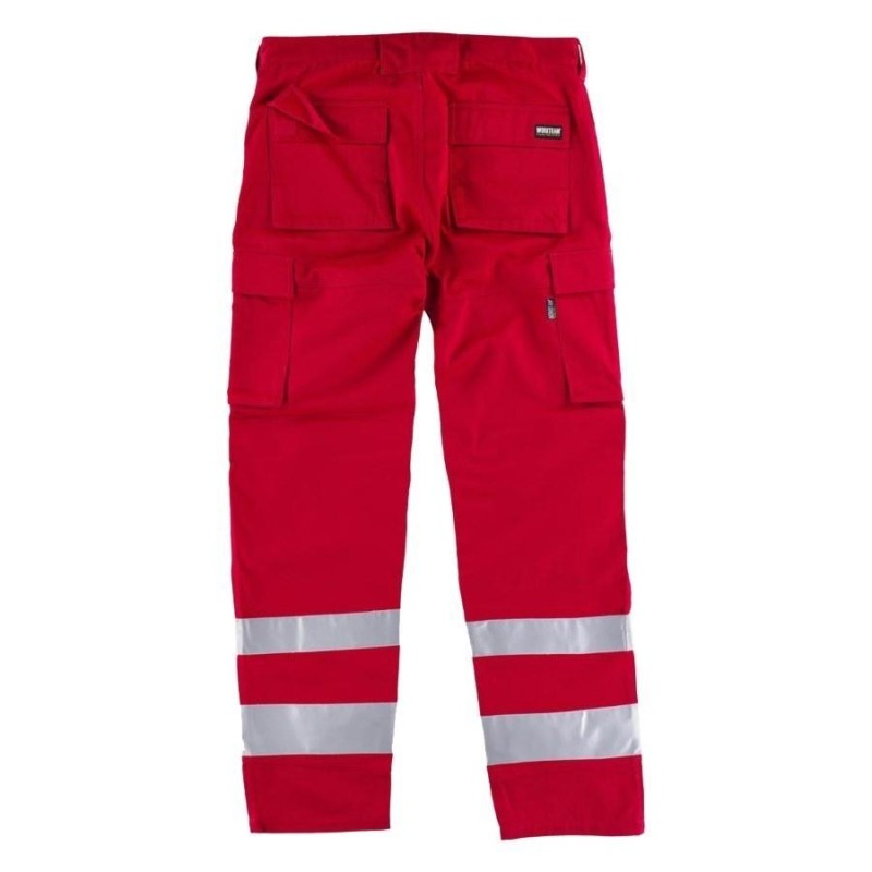 Pantalon a.v. multibolsillos workteam c2911