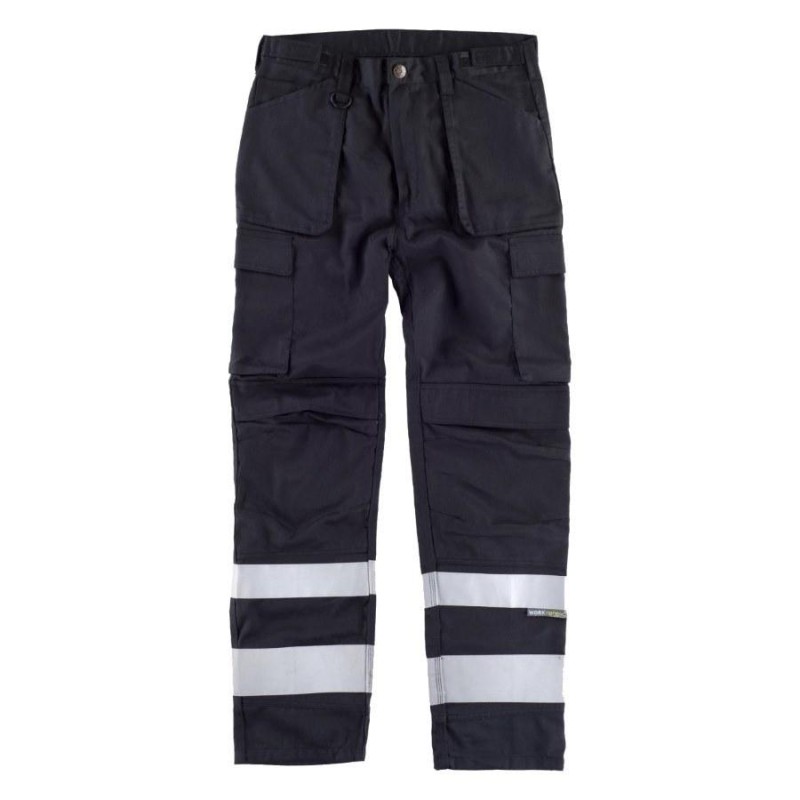 Pantalon a.v. multibolsillos workteam c2911
