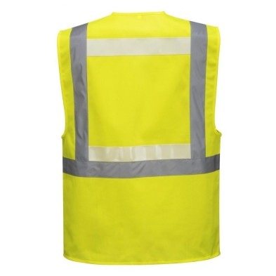 Chaleco A.V. Portwest Glowtex Ezee Zip Executive g456