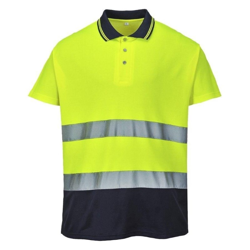 Polo bicolor portwest s174