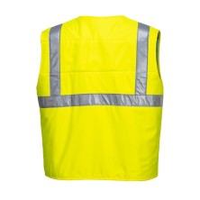 chaleco a.v. portwest cv02 en amarillo