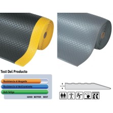 alfombra notrax bubble sof-tred 417 en gris