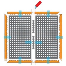 ALFOMBRA NOTRAX SAFETY STANCE 549