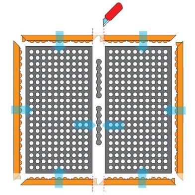 Alfombra Notrax Safety Stance 549