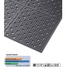 Alfombra notrax multi mat ii t23