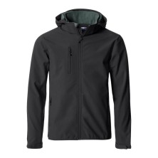 chaqueta softshell clique basic 020912 en negro