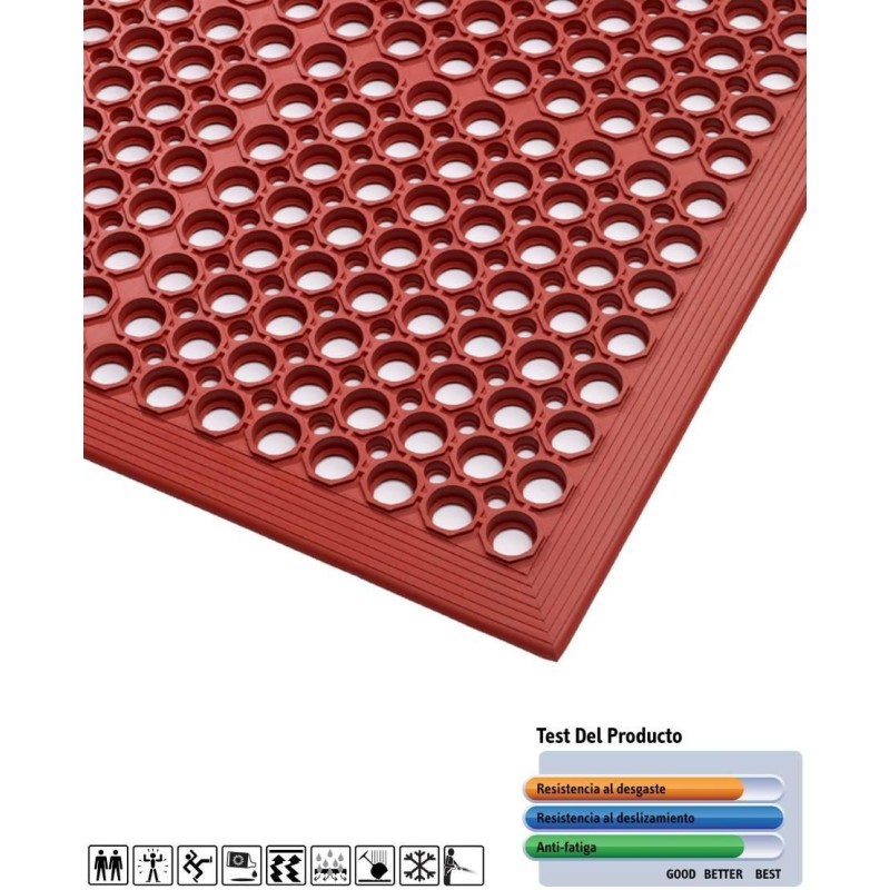 Alfombra notrax sanitop 562rd