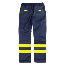 pantalon workteam b1494 en marino/amarillo