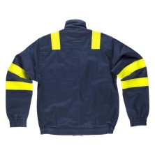 cazadora workteam b1194 en marino/amarillo