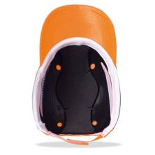 gorra a.v. marca bumper pro 2088-gp en naranja a.v