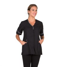 uniforme peluquera garys cinta 6358 en negro