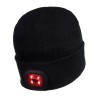 Gorro con led recargable portwest b028