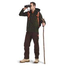 chaqueta workteam s8610 en marron/verde caza