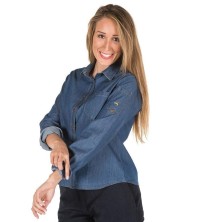 Camisa mujer slim fit trabajo Garys 2497