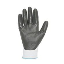 guante juba 113131 eco-nit en gris/blanco