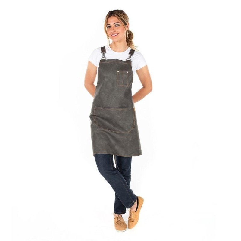Delantal cuero sintetico garys monte 155400