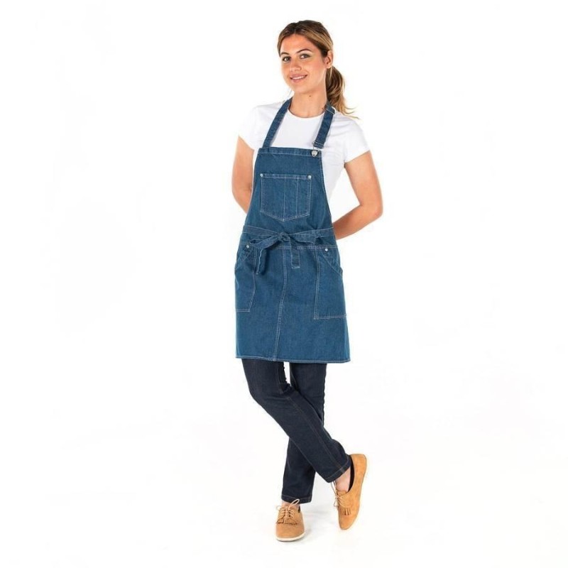 Delantal vaquero con peto garys juha 155700