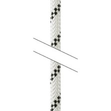 cuerda petzl axis 11mm con terminal r074ba en blanco