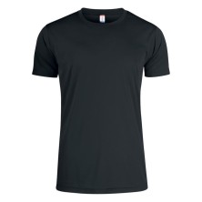 camiseta m/c clique basic active-t 029038 en negro
