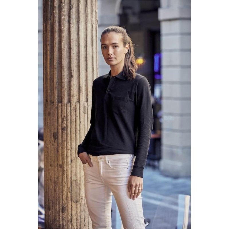 Polo m/l clique basic polo pocket 028235