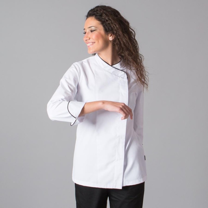 Chaqueta cocinera garys dana 9484