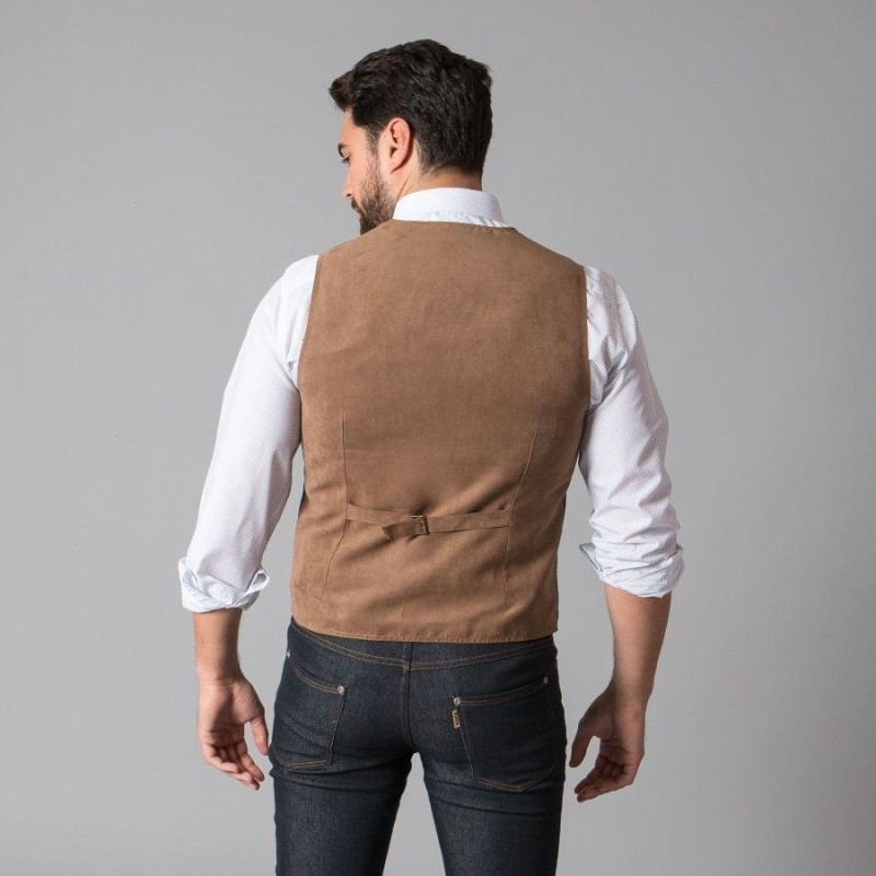 Chaleco denim garys fiego 9948